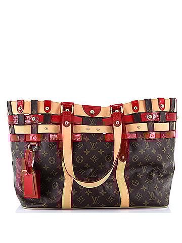 Louis Vuitton Salina Handbag Limited Edition Rubis Monogram Canvas GM (view 1)