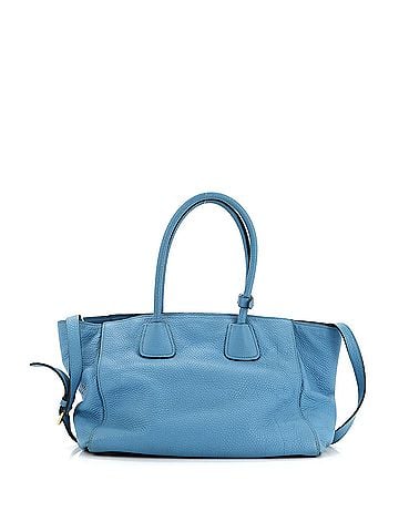 Prada Front Pocket Wing Convertible Tote Vitello Daino (view 2)