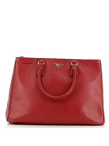 Prada Double Zip Lux Tote Saffiano Leather Large (view 1)