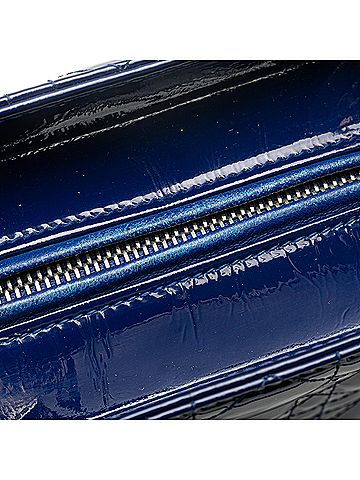Dior Large Patent Cannage Lady Dior (view 2)