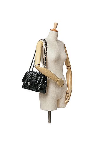 Chanel Jumbo Classic Patent Double Flap (view 2)