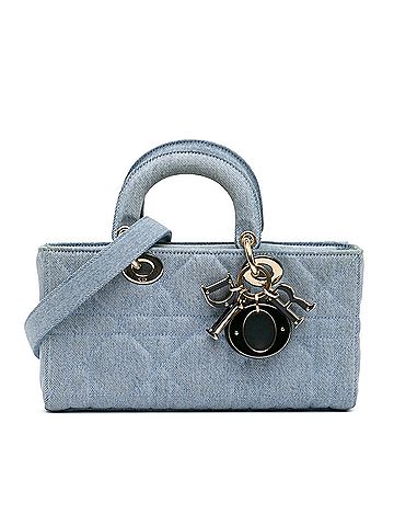 Dior Small Denim Macrocannage Lady D Joy (view 1)