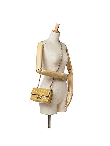 Chanel Mini Rectangular Classic Patent Single Flap (view 2)