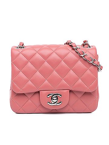 Chanel Mini Square Classic Lambskin Single Flap (view 1)