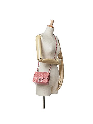 Chanel Mini Square Classic Lambskin Single Flap (view 2)