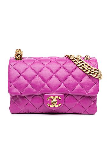 Chanel Small Quilted Lambskin Pillow Crush Flap (view 1)
