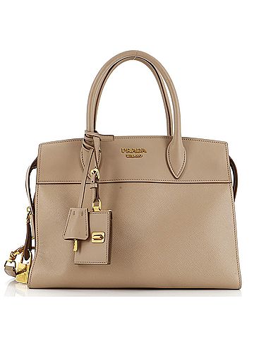 Prada Esplanade Tote Saffiano with City Calf Medium (view 1)