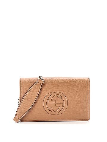 Gucci Soho Wallet on Chain Leather (view 1)
