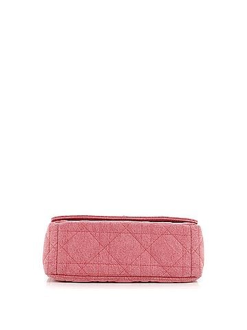 Christian Dior Caro Bag Macrocannage Quilt Denim Medium (view 2)