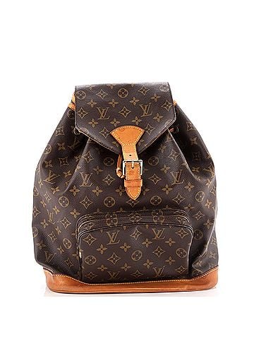 Louis Vuitton Vintage Montsouris Backpack Monogram Canvas GM (view 1)