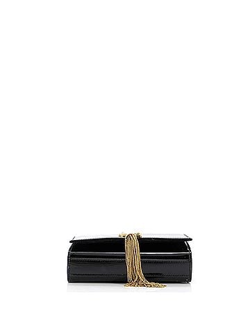 Saint Laurent Classic Monogram Tassel Crossbody Bag Patent Small (view 2)
