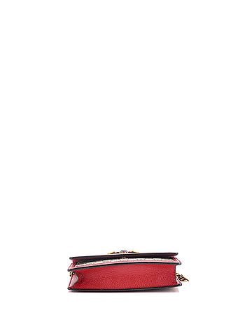 Gucci Queen Margaret Chain Wallet GG Coated Canvas Mini (view 2)