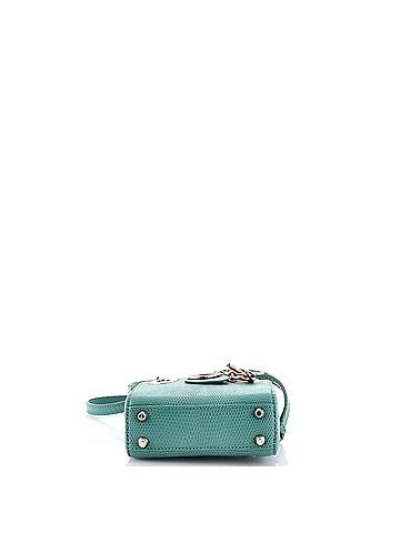 Christian Dior Lady Dior Bag Lizard Micro (view 2)