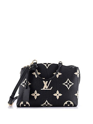 Louis Vuitton Petit Palais Handbag Bicolor Monogram Empreinte Giant (view 1)