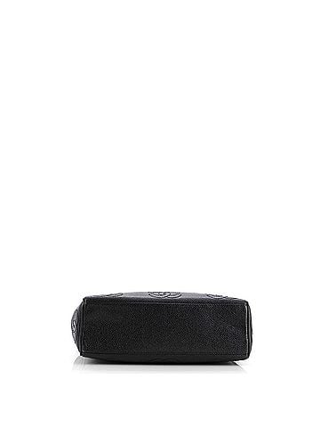 Chanel Vintage Stitched CC Shoulder Bag Caviar Small (view 2)