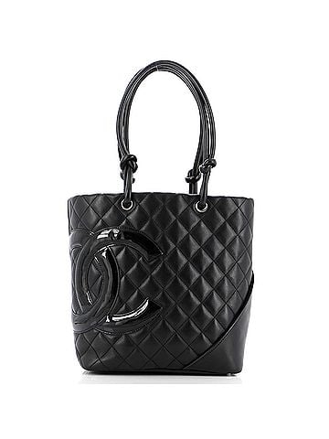 Chanel Cambon Tote Quilted Leather Medium (view 1)