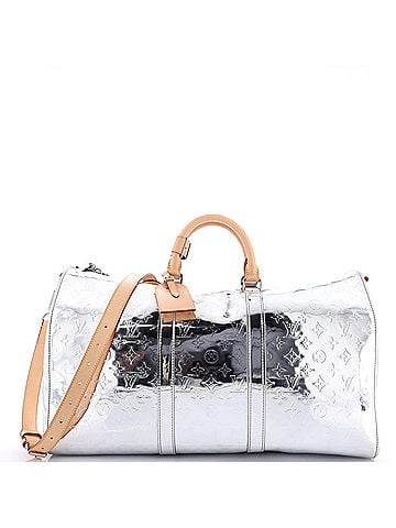 Louis Vuitton Keepall Bandouliere Bag Monogram Mirror Coated Canvas 50 (view 1)