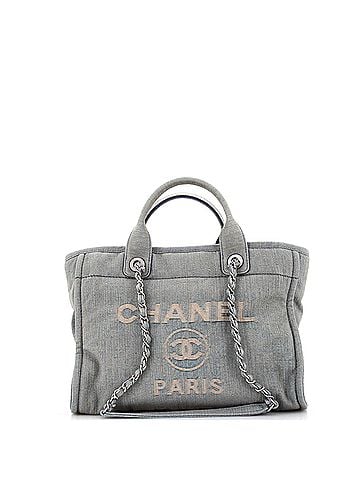 Chanel Deauville NM Tote Denim Small (view 1)