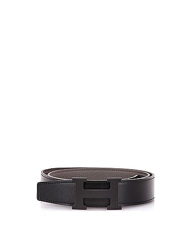 Hermès Constance Reversible Belt Leather with So Black Matte Hardware Medium (view 1)