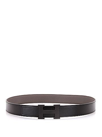 Hermès Constance Reversible Belt Leather with So Black Matte Hardware Medium (view 2)