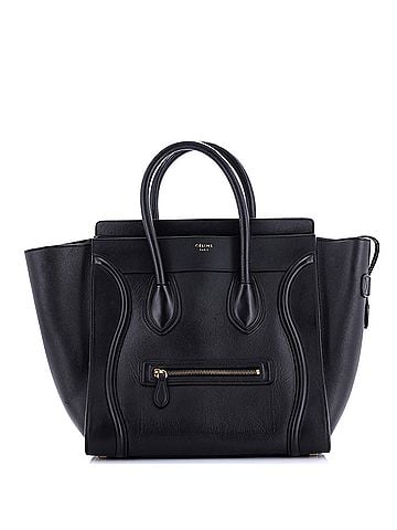 Céline Luggage Bag Smooth Leather Mini (view 1)