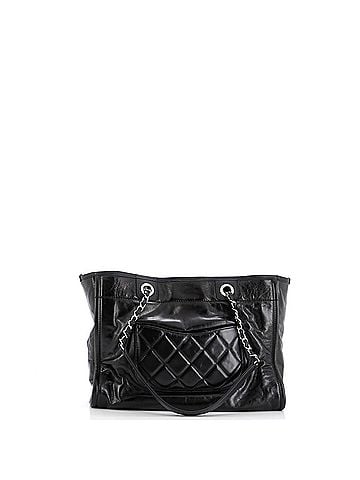 Chanel Deauville Tote Glazed Calfskin Small (view 2)