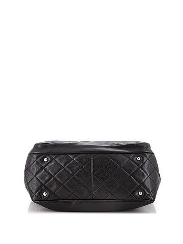 Chanel Timeless Front Zip Pocket Tote Soft Caviar Medium (view 2)