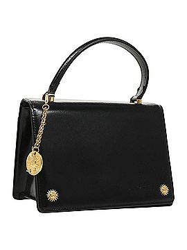 Versace Black Leather Handbag (view 1)