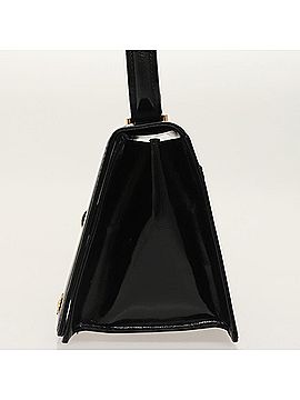 Versace Black Leather Handbag (view 2)