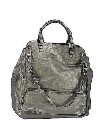 Dolce & Gabbana Basic Silver Leather Handbag (view 1)