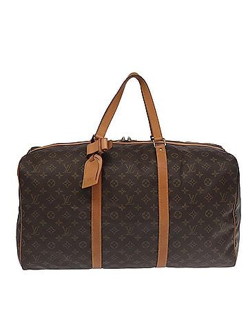 Louis Vuitton Sac Souple Brown Canvas Travel Bag (view 1)