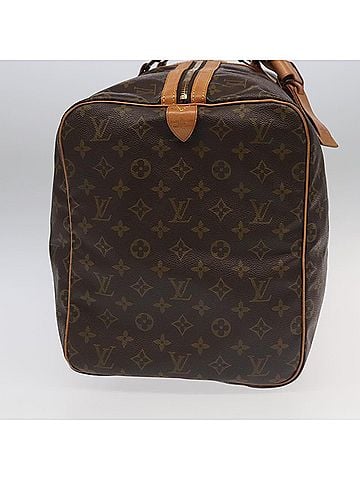 Louis Vuitton Sac Souple Brown Canvas Travel Bag (view 2)