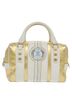 Céline 100% Leather Solid Gold Gold Leather Travel Bag One size - photo 1