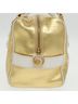 Céline 100% Leather Solid Gold Gold Leather Travel Bag One size - photo 2