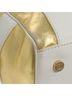 Céline 100% Leather Solid Gold Gold Leather Travel Bag One size - photo 10