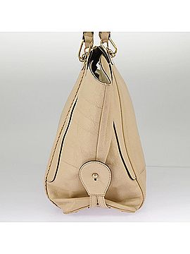 Chloé Beige Leather Tote Bag (view 2)