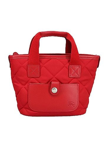Burberry Black Canvas Handbag (view 1)