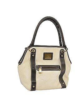 Burberry Blue Label Beige Canvas Tote Bag (view 1)
