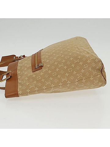 Louis Vuitton Lucille Beige Canvas Tote Bag (view 2)