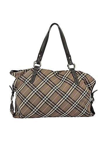 Burberry Nova Check Beige Synthetic Tote Bag (view 1)