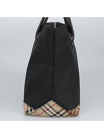 Burberry Blue Label Black Synthetic Tote Bag (view 2)