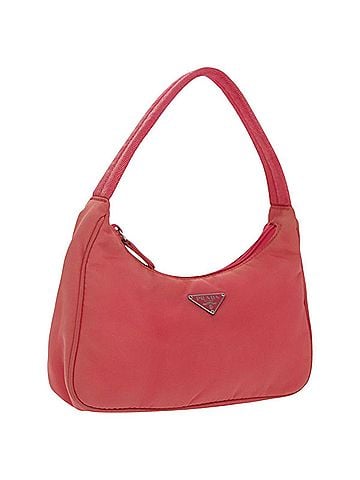 Prada Red Synthetic Clutch Bag (view 1)