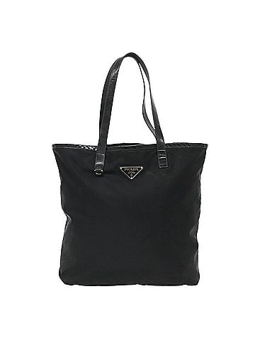 Prada Tessuto Black Synthetic Tote Bag (view 1)