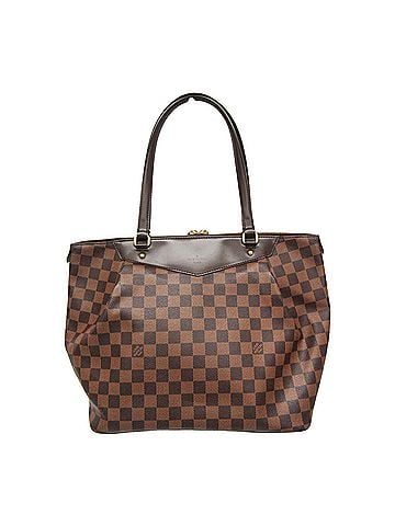 Louis Vuitton Brown Canvas Tote Bag (view 1)