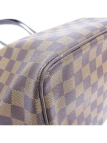 Louis Vuitton Brown Canvas Tote Bag (view 2)