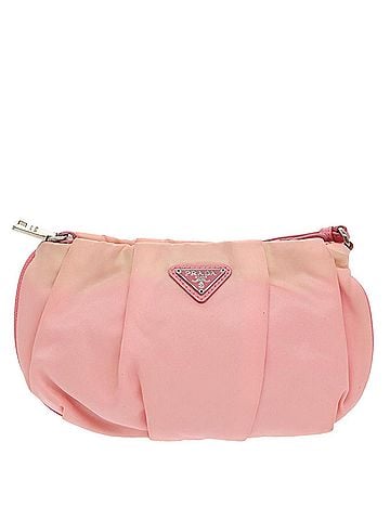 Prada Pink Synthetic Clutch Bag (view 1)