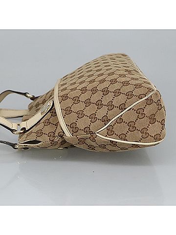 Gucci Beige Canvas Tote Bag (view 2)