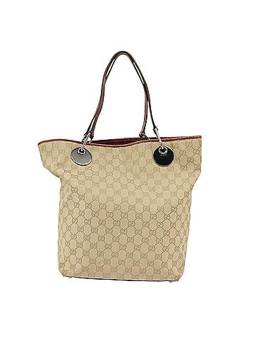 Gucci Beige Canvas Tote Bag (view 1)