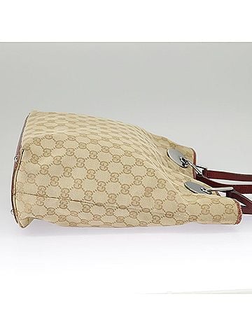 Gucci Beige Canvas Tote Bag (view 2)