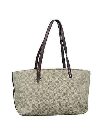 Salvatore Ferragamo Gancini Multicolour Canvas Tote Bag (view 1)